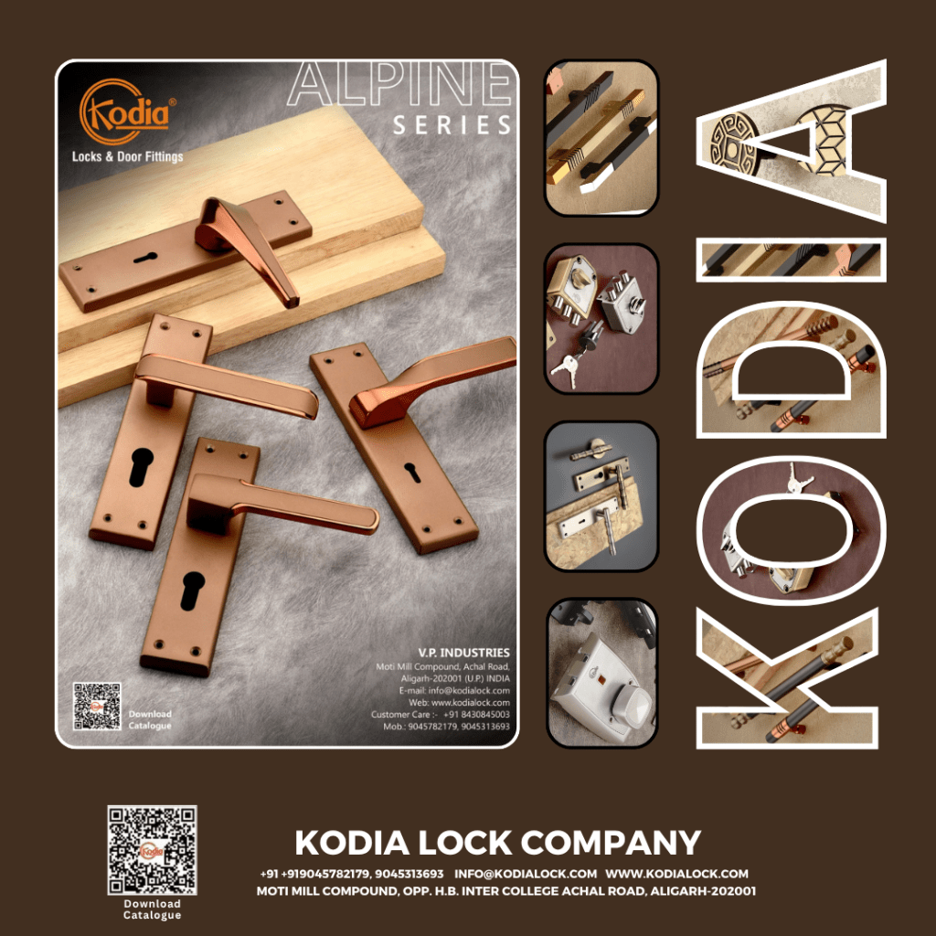 KODIA LOCK design by Grow Vision India